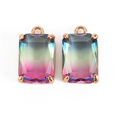 Gradient Color Glass Pendants X-GLAA-S193-008-A03-1