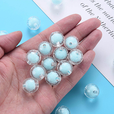 Transparent Acrylic Beads TACR-S152-14A-A07-1