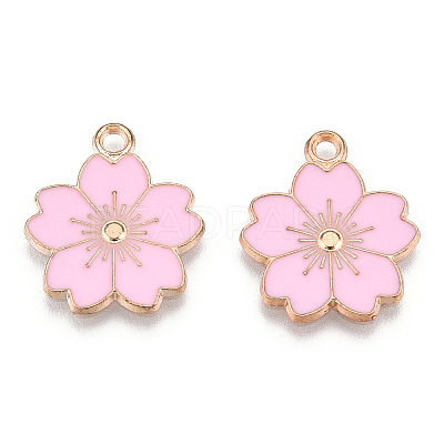 Alloy Enamel Pendants ENAM-S121-115B-1