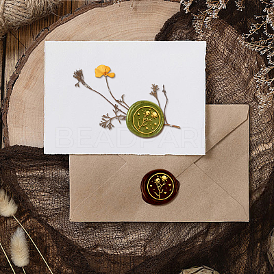 Wax Seal Stamp Set AJEW-WH0208-1458-1