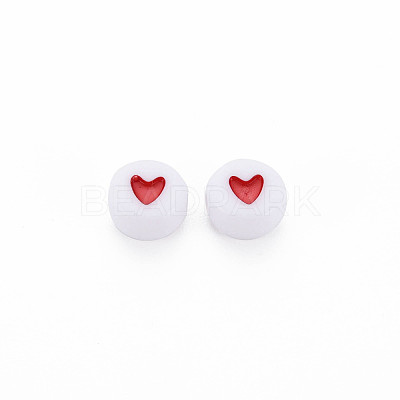Acrylic Beads X-MACR-T009-08-1