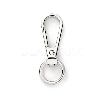 Alloy Swivel Snap Clasps PW-WG40450-02-1