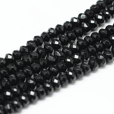 Natural White Jade Bead Strands G-R343-2x4-29-1