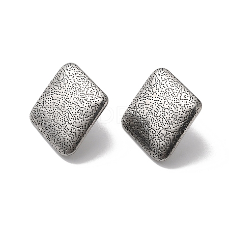 Non-Tarnish 304 Stainless Stud Earring Findings STAS-M314-02C-P-1