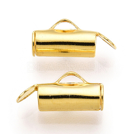 Iron Slide On End Clasp Tubes IFIN-R212-1.0cm-G-1