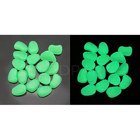 Plastic Imitation Luminous Stone Display Decoration PW-WG21176-07-1