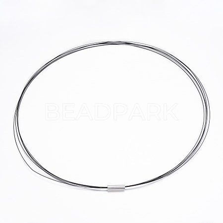 Tiger Tail Wire Necklace Making X-NJEW-130L-1
