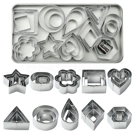 430 Stainless Steel Cookie Cutters BAKE-YW0001-001-1