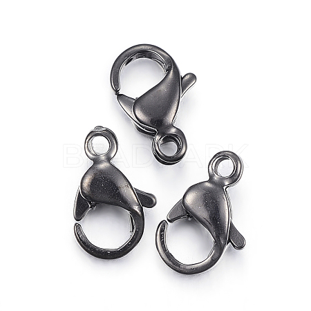304 Stainless Steel Lobster Claw Clasps LS-STAS-H353-A-02B-1