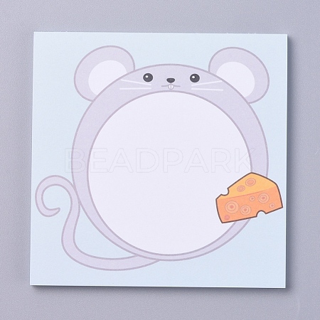 Cute Animal Memo Pad Sticky Notes DIY-D035-A01-1