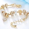 Heart Alloy with Crystal Rhinestone Charm Bracelets FS-WG8E942-01-2