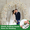 Plastic Artificial Flower Rows for Wedding AJEW-WH0332-75-5