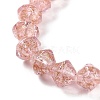 Handmade Gold Sand Lampwork Beads LAMP-Q036-04D-3