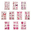  Removable Fake Temporary Tattoos Paper Stickers AJEW-NB0001-41-1