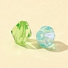700Pcs 14 Style Bicone AB Color Plated Eco-Friendly Transparent Acrylic Beads TACR-FS0001-32-4