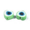 Handmade Polymer Clay Beads CLAY-T019-08B-4