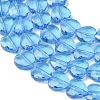 Transparent Glass Beads Strands GL-CBA7A17-03A-05-2
