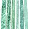 Electroplate Glass Beads Strands EGLA-A044-P4mm-A14-2