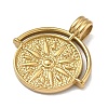 304 Stainless Steel Pendants STAS-K322-20B-G-2