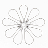 Tarnish Resistant 304 Stainless Steel Wire Pendants STAS-T051-003-1