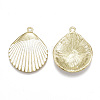 Spray Painted Alloy Pendants PALLOY-T065-20D-2