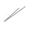 Brass Tassel Box Chain Big Pendants KK-G510-13P-2