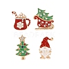 Christmas Enamel Pins Sets JEWB-A037-01KCG-2