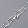Glass Dangle Earring & Pendant Necklace Jewelry Sets SJEW-JS01076-05-5