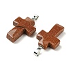 Synthetic Goldstone Pendants GG-K002-11M-2