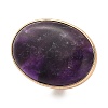 Natural Amethyst Finger Rings RJEW-G332-01B-G-2