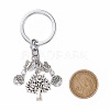 Alloy Keychain Findings KEYC-JKC00278-2