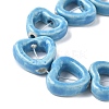 Handmade Porcelain Beads Strands PORC-Z002-01F-3