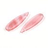Cherry Quartz Glass Pendants G-N348-02B-2