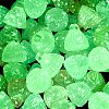 Opaque Luminous Glitter Powder Acrylic Pendants OACR-G052-12A-3