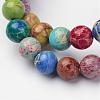 Natural Imperial Jasper Beads Strands G-I122-12mm-14-3