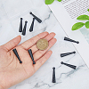 10Pcs Alloy Cord Ends FIND-FH0009-40EB-3