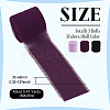 3 Rolls Polyester Raw Edges Ribbons SRIB-TAC0002-26B-4