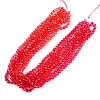 Baking Paint Transparent Glass Beads X1-DGLA-A035-T8mm-A02-2