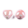 Pearlized Handmade Porcelain Beads X1-PORC-T007-21-12-3