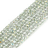 Transparent Glass Beads Strands LS-EGLA-N028-01A-A02-1