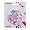1Box ABS Plastic Imitation Pearl Dome Cabochons SACR-PH0001-M-4