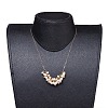 Pendant Necklace and Dangle Earring Jewelry Sets SJEW-JS01083-5
