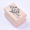 Wooden Stamps AJEW-WH0085-A03-1