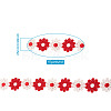 Colorful Polyester Lace Trim OCOR-TA0001-34A-8