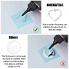 36Pcs 6 Styles Alloy Open Back Bezel Pendants FIND-UN0003-24-4
