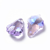 Glass Rhinestone Pendants X-RGLA-L019-B-371MO-2
