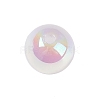Rainbow Iridescent Plating Acrylic Beads FIND-B077-01A-2