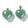 Natural Green Aventurine Pendants X-G-I311-A06-2