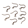 Brass French Earring Hooks KK-Q369-RC-2