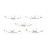 Non-Tarnish 201 Stainless Steel Connector Charms STAS-N098-094P-2